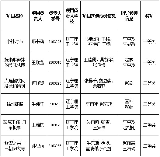 我校學子在2024年遼寧省大學生網絡營銷技能大賽中斬獲佳績